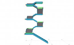 right position for stair in portfolio